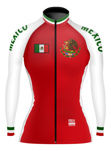 Ropa De Ciclismo Jersey Dama Mujer Manga Larga 809 Mexico