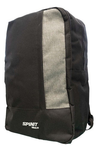 Mochila Spinit Urban 20 L Porta Notebook Oficina Colegio Color Negro