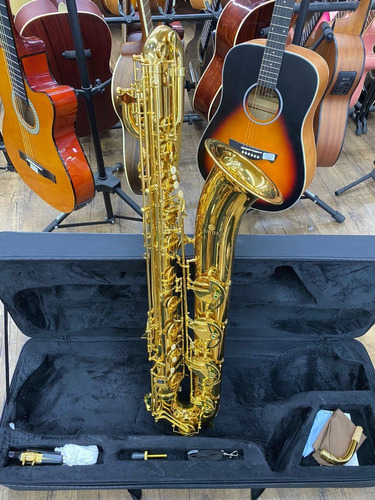 Sax Baritono Usado 1 Linha Jupiter Jsb1000 Mib Laq Shop Guit