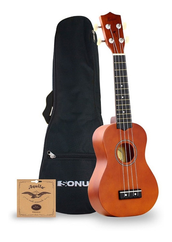 Ukelele Sonun Kauai Soprano 21 + Funda Cafe Mod 8402