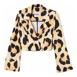 Blazer Iman Animal Print