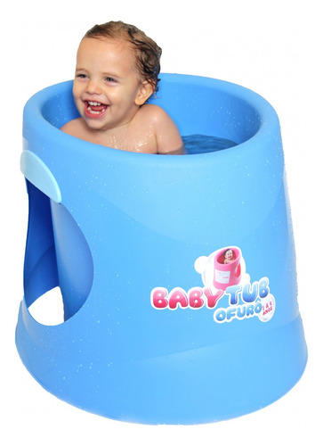 Banheira Infantil Babytub Ofurô (1 A 6 Anos) - Cor Azul +b