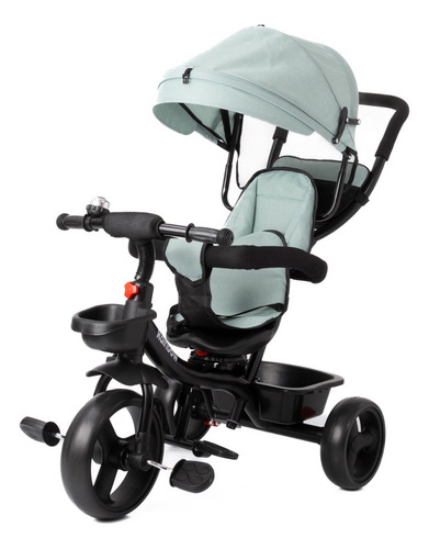 Triciclo Infantil Bebe Manija Capota Gira 360 Reforzado Baby Shopping 