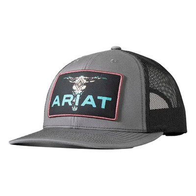Gorra Ariat Gris Parche Broche Richardson Color Gris Oscuro Talla Único | Envío gratis