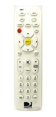 Control Remoto Para Decodificador Directv- Un1 + Obsequio