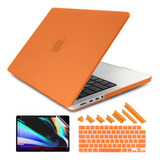 Funda Rígida Dongke Para Macbook Pro 16  2485 Orange