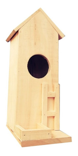 Casita Para Aves C/ Comedero