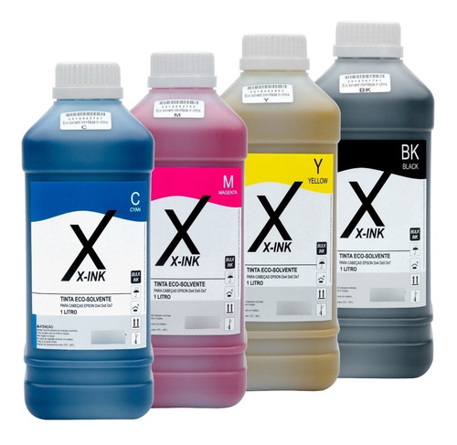 Tinta Eco Solvente Cabeças Epson Dx4 Dx5 E Dx7 Escolha A Cor