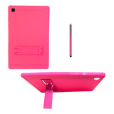 Capa Rosa Para Tablet Samsung A7 Lite 8.7 T220/t225 + Caneta