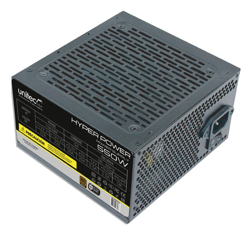 Fuente De Poder Unitec 550w Atx 80+ Bronce