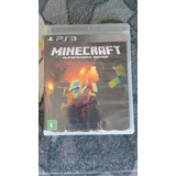 Minecraft Edição Ps3 Mídia Física