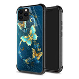Funda Zhegailian Para iPhone 12/12 Pro Blue Butterflies