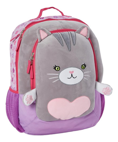 Mochila Infantil Club Libby Lu Con Diseno 3d De Gato