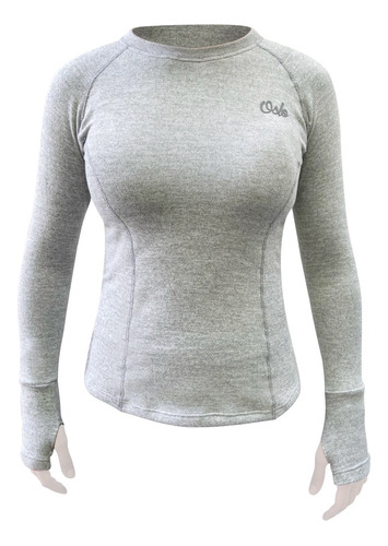 Camiseta Termica Dama Lana Merino Invierno Deportiva Oslo