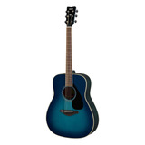 Guitarra Acústica Yamaha Fg/fgx Fg820 Para Diestros Sunset Blue Brillante