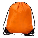 Mochila Con Cordón, Soporte Para Pelotas, Mochila Naranja