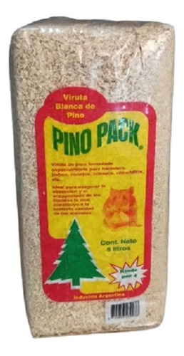 Viruta Pino Pack Para Hamster  Topo Ruso Conejo 