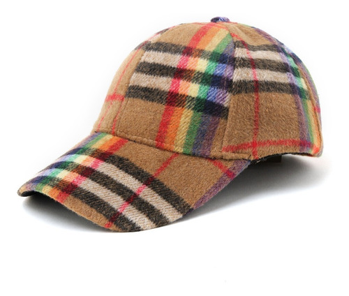 Cap Lgbt Orgullo Gorra Visera Sombrero Mujer Escocés Abrigo