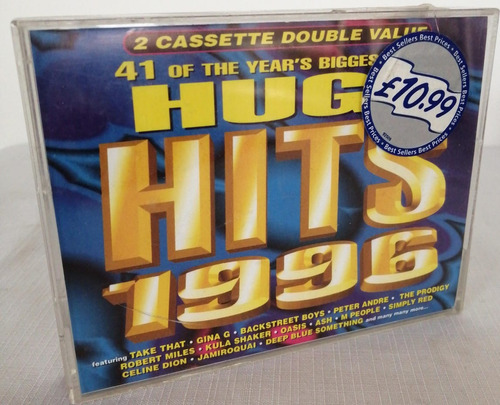 Hug Hits 1996. Doble Cassette. 