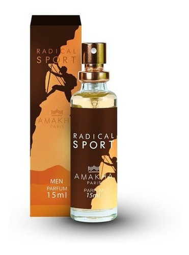 Perfume Radical Spor Amakha Paris 15ml Excelente P/bolso Men