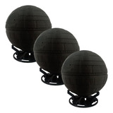 Starwars Base Soporte 4gen, Mxdhs-003, 3 Pzs, 12.5x9.5x9.5cm