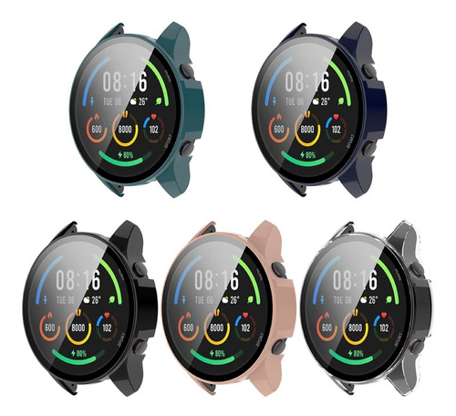 Carcasa + Vidrio Templado Para Xiaomi Mi Watch - Colores