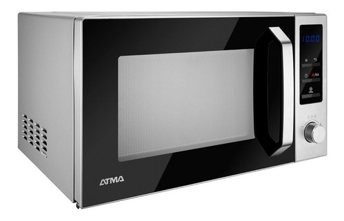 Microondas Grill Atma Md1820gn   Acero Inoxidable 17l 220v