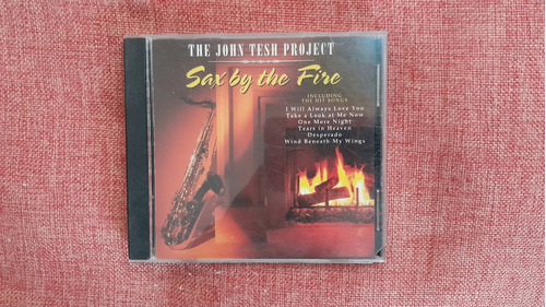 The John Tesh Project Sax By The Fire Cd Usado 1994 Usa.