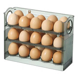 Contenedor Organizador De Huevos Cocina Refri Almacenamiento