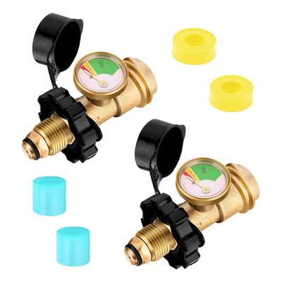 Manómetro Medidor Adaptador Tanque De Gas Lp Pol Qcc1 Tipo1 | Envío gratis