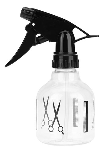 Atomizador Spray Botella Plastico Peluqueria 250ml Negro