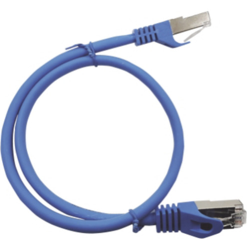 Patch Cord Cat6a 10g Blindado 3.0m ( 9.84 Ft ) Azul