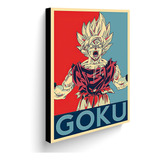 Cuadro Decorativo 60x40 Cms Goku 4