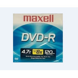 Dvd-r Maxell 4.7 Gb/ 8 X/ 120 Min - Made In Taiwan