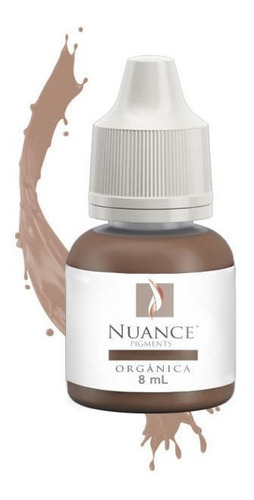 01 Pigmento Nuance Micropigmentação Com Anvisa Cor Navel Orange - Organico