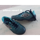 Botines De Papi Fútbol Niño Umbro Nro30