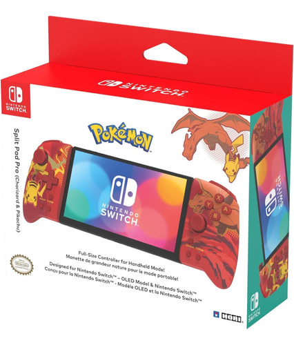 Control Split Pad Pro Pokémon Charizard Para Nintendo Switch