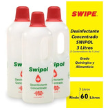 Desinfectante Concentrado Grado Quirúrgico Swipol Swipe 3lt 