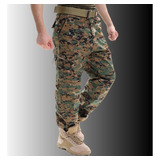 Pantalón Táctico De Camuflaje De Primavera Para Hombre Con M