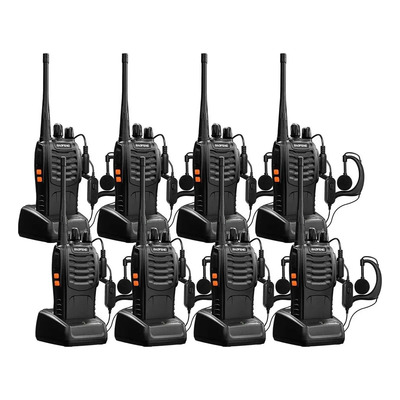 Walkie-talkie Baofeng Uhf Bf-888s Negro | Envío gratis