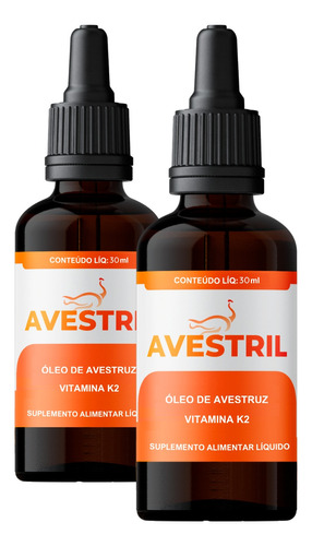 Avestril Formula Natural Kit 2 Unidades 60ml Envio Imediato