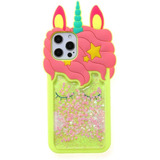 Funda Para iPhone 11, Con Brillos/diseno De Unicornio/6.1...