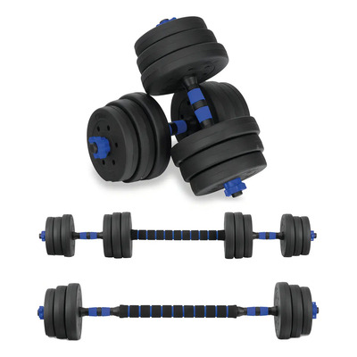 Mancuernas Ajustables Altera 20kg Juego Pesas Gym Ejercicio Color Azul | Meses sin interés