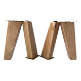 Patas Madera Mesa Muebles 20 Cm X 4 Unidades