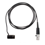 Microfono Shure Wl184 Lavalier Condenser ... Color Negro