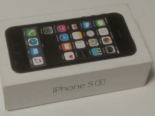 Caja De iPhone 5s 16 Gb, Con Cable Y Extractor De Sim