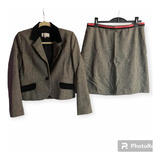 Conjunto De Pollera Y Saco En Tweed Paula Cahen D'anvers