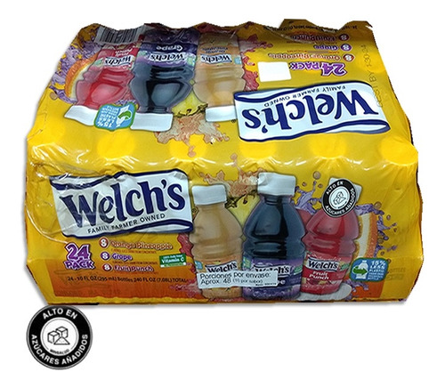 Jugos Surtidos Welch´s 24 X 295ml - mL a $15