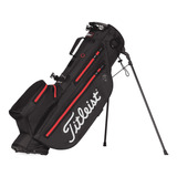 Bolsa De4 Golf Titleist Players 4 Stadry - Negro/negro/rojo