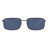 Gafas De Sol Armani Exchange Ax2044 Hombre Originales Color Azul Color Del Armazón Azul